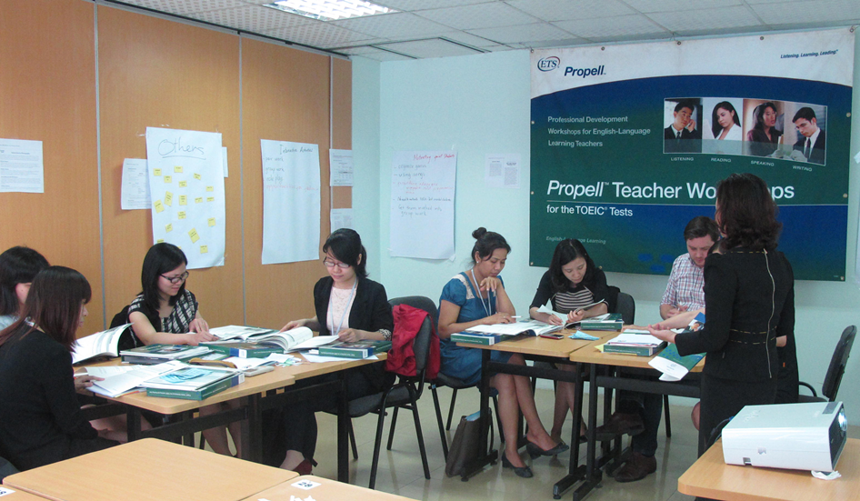 Một tiết học của Propell Workshop for the TOEIC test